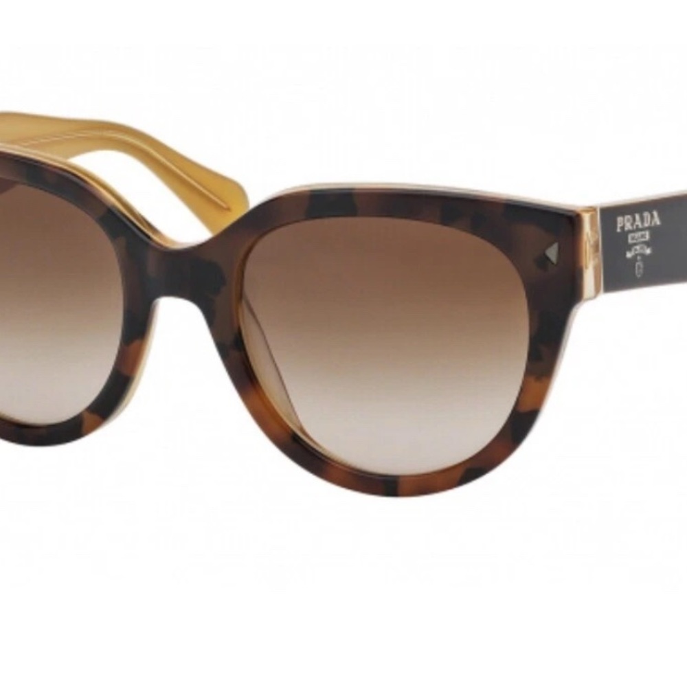 Prada Brown Tortoise Sunglasses